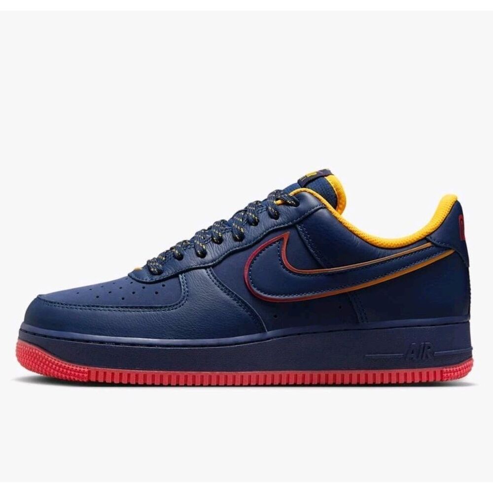 Nike Air Force 1 07 LV8 AF1 Retro Lettering Pack Blue HV5752-410 Men's Size 9